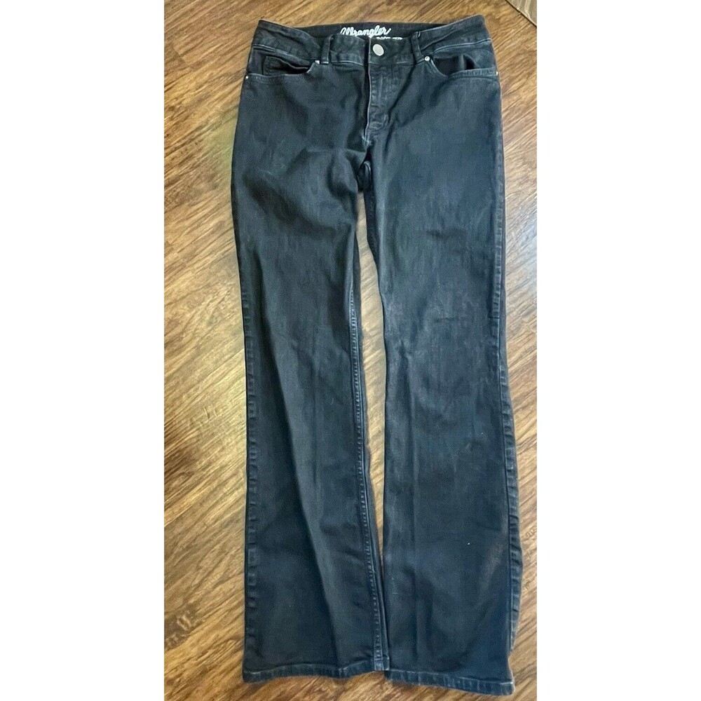 Wrangler Boot Cut Women’s Black Jeans 11X34 - Picture 4 of 7